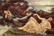 Evelyn De Morgan Port After Stormy Sea Spain oil painting artist